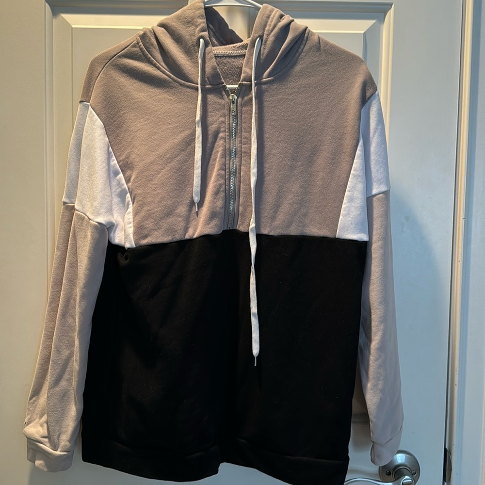 Women’s small quart zip hoodie